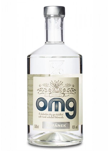 Oh My Gin OMG Front Label