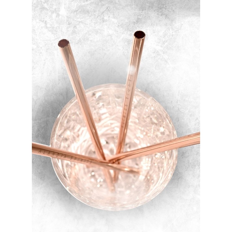 Copper Straw Set  Gin-Kingdom Online Store